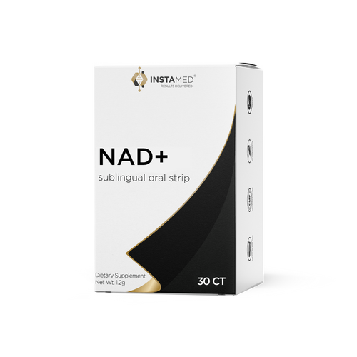 NAD+ front of box